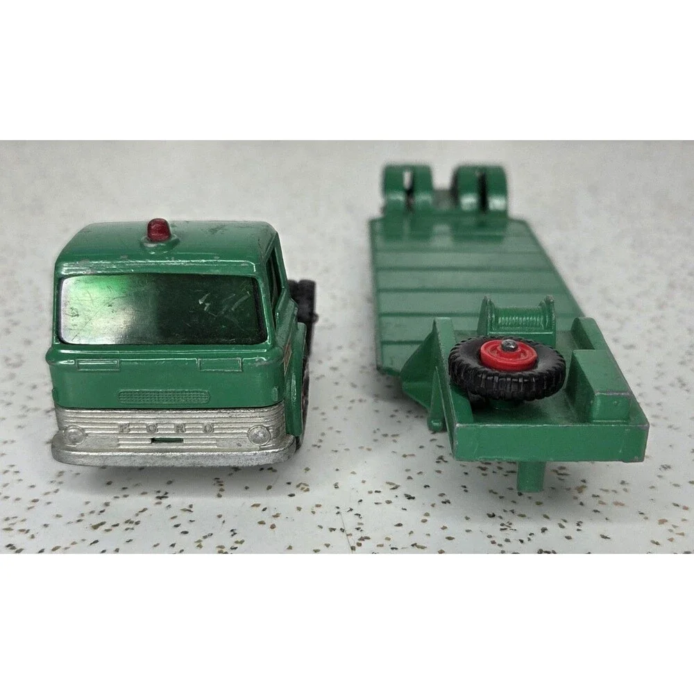 Matchbox Lesney King Size K-17 Ford Tractor Dyson Low Loader & Case Tractor